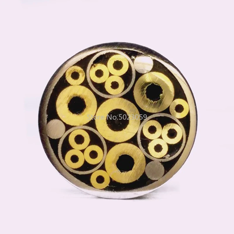 10mm Diametru DIY Cuțit Cuțit Mozaicuri Pin Nituri 9cm Lungime de Unghii Tub de Alamă+Tub de oțel #1006 1