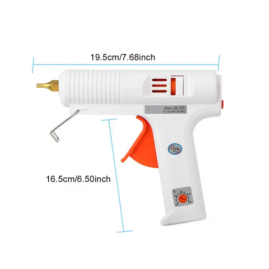 110W Hot Melt Glue Gun 110-240V Reglabil Temperatură Constantă de Încălzire Hot-Melt Glue Gun Instrument de Reparații de Ambarcațiuni 1