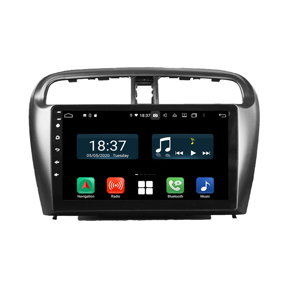 128GB Wireless Android Carplay 10 Pentru Mitsubishi Attrage 2012 2013 2016 Player Auto GPS Audio Stereo Radio Unitatea de Cap 1