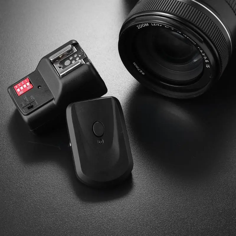 16 Canale Telecomanda Wireless Flash Trigger Sincronizatorului Receptor Transmițător pentru Canon Nikon DSLR aparat de Fotografiat flash-uri Foto Accesoriu 1