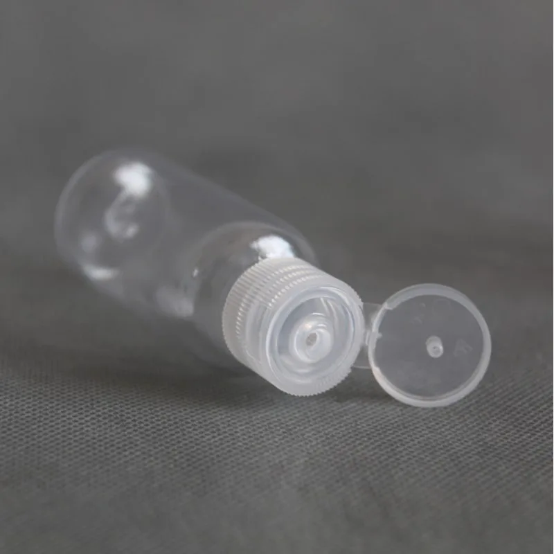 20BUC Plastic Sticlă Goală de Călătorie Lotiune de Lichid, Sticle cu Dozator de Probă Flip Capac 5/10/20/30 ML 1