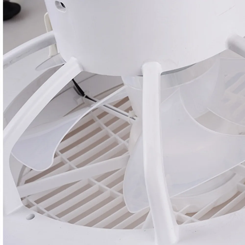 50cm smart led ventilator de tavan ventilatoare cu lumini de control de la distanță decor dormitor ventilator lampa de aer Invizibil WiFi Bluetooth Tăcut 1