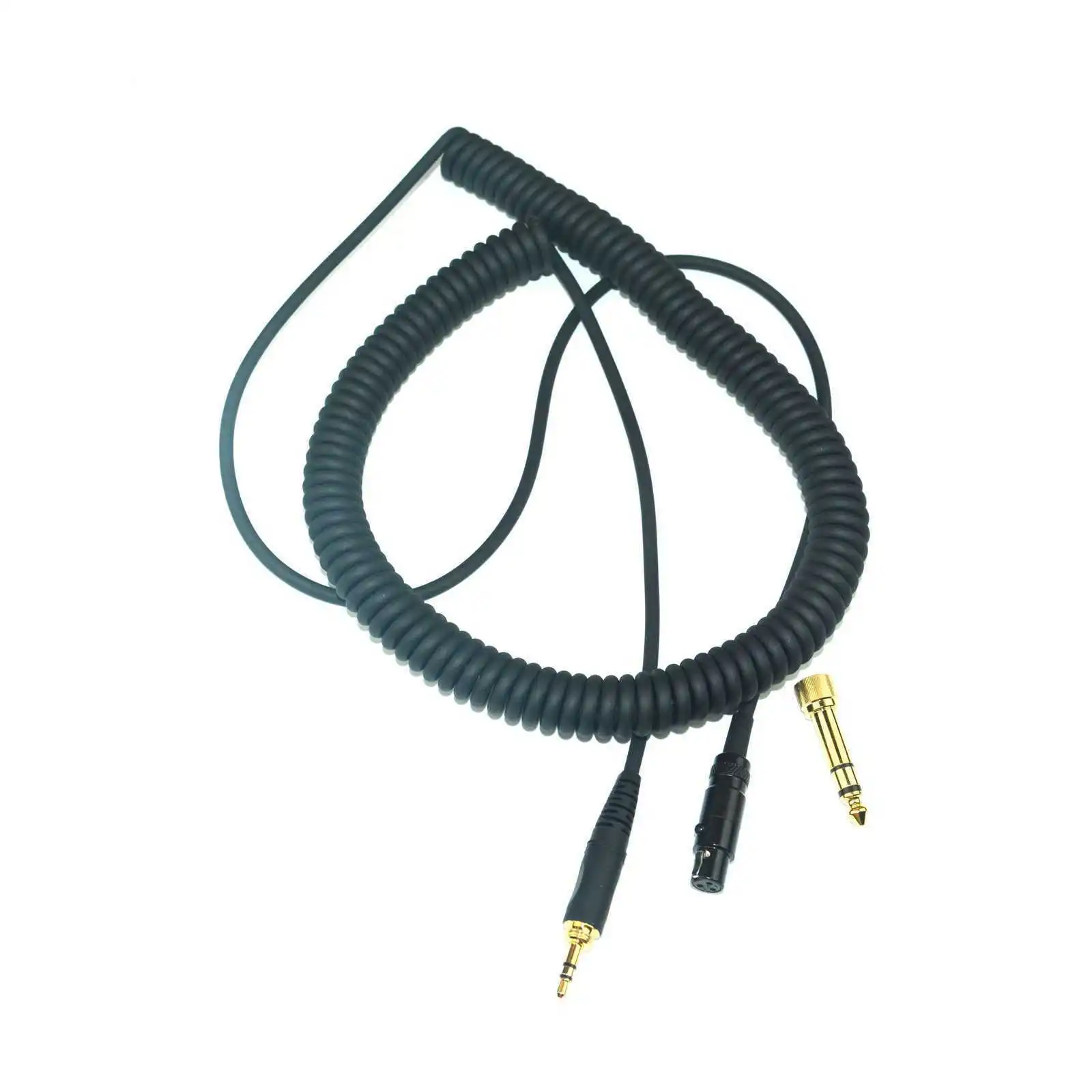6,35 mm Primăvară Spiralat Înlocuire Cablu Audio Stereo Cablu de Sârmă pentru Beyerdynamic DT 1990 1770 Pro Căști 1