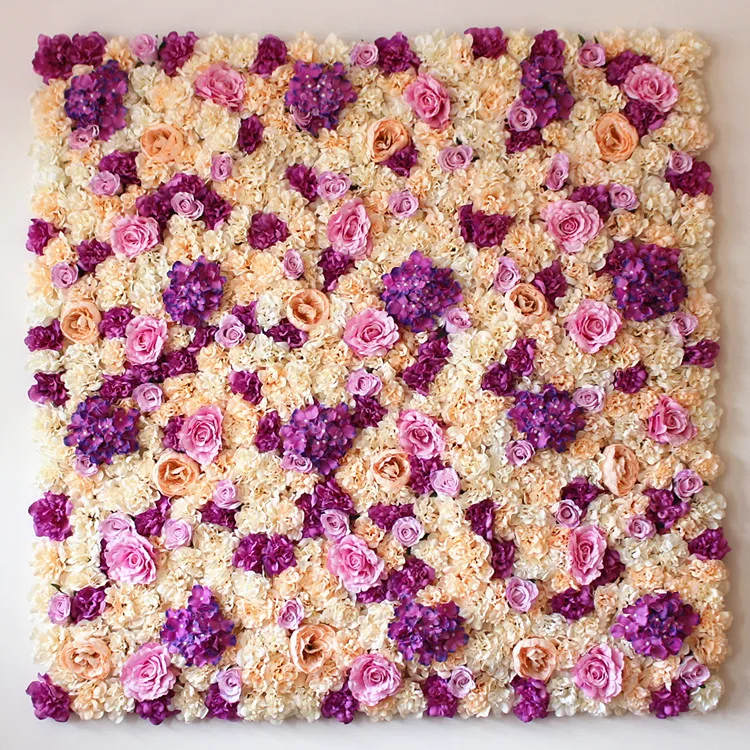 60x40 Cm Flori Artificiale Perete de Fundal de Nunta Recuzită Provizii de Decorare Perete Arcuri de Mătase Floare Trandafir Bujor Fereastra Studio 1