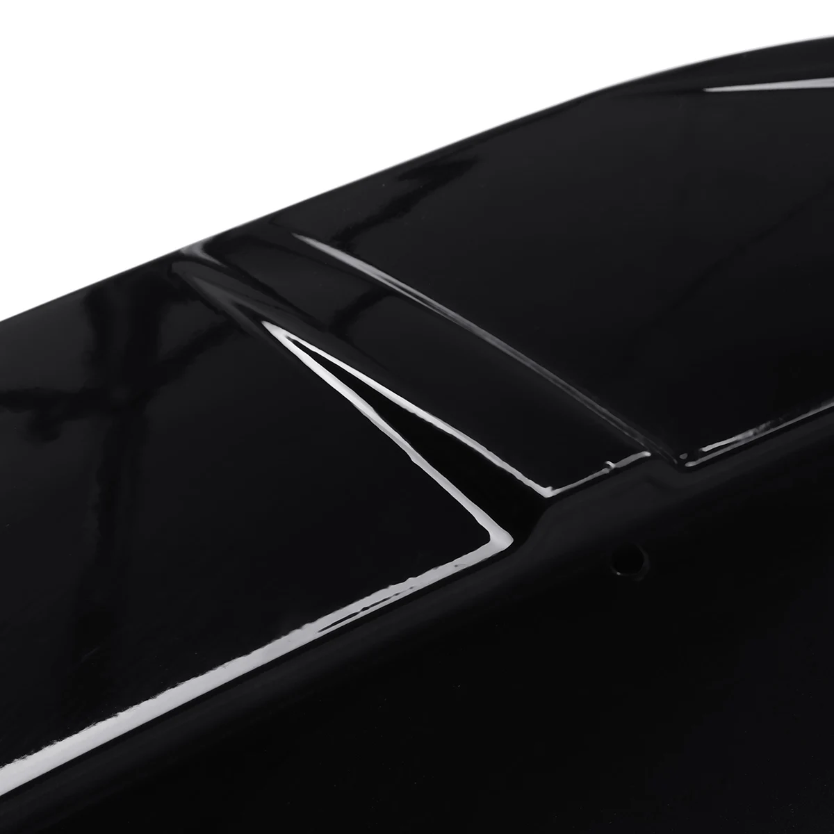 ABS Masina Portbagajul din Spate Buza Spoiler Aripa Garda negru Lucios, din Fibra de Carbon de Culoare Pentru Benz W204 C-class 4dr Sedan Perioada 2008-13 Spoiler Portbagaj 1