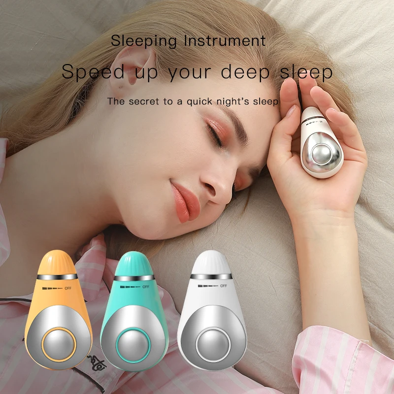 Ajutor De Somn Instrument De Reducere A Presiunii Somn Dispozitiv Hipnoza Instrument De Încărcare Usb Microcurrent Somn Deține Masaj De Relaxare 1