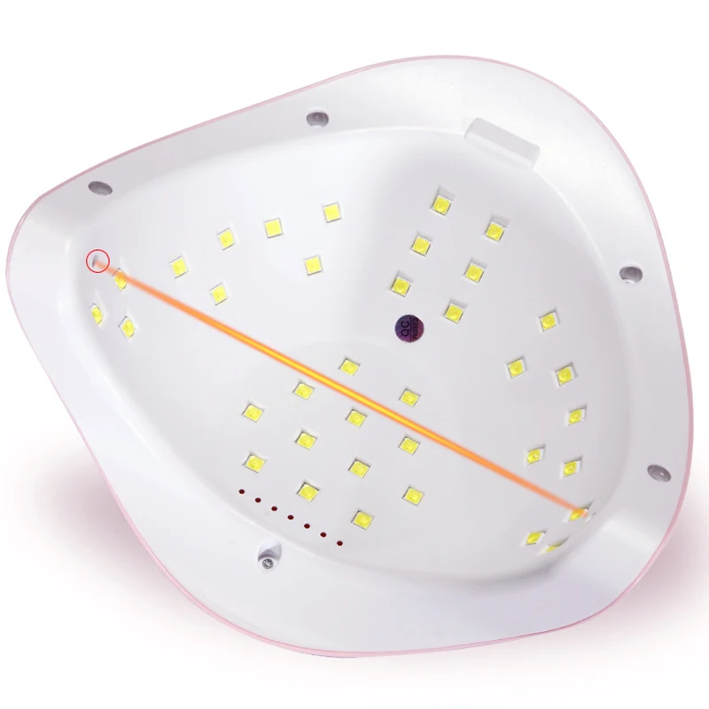 Alb Roz Profesionale SOARE X5plus Lampa 110W 36 BeadsNail UV LED Lampa de Unghii cu Gel, Uscător de Leac Manichiura Unghii Mașină de Instrumente Nail Art 1