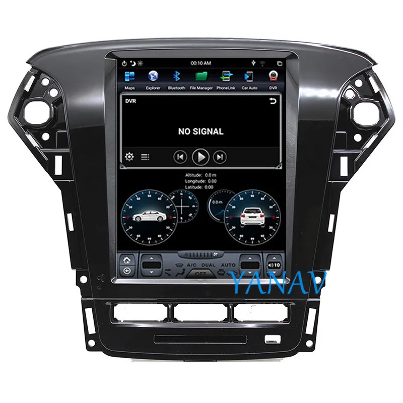 Android radio auto navigație GPS Pentru-FORD-fusion mondeo mk4 2011-2013 car audio stereo multimedia video ecran Vertical player 1