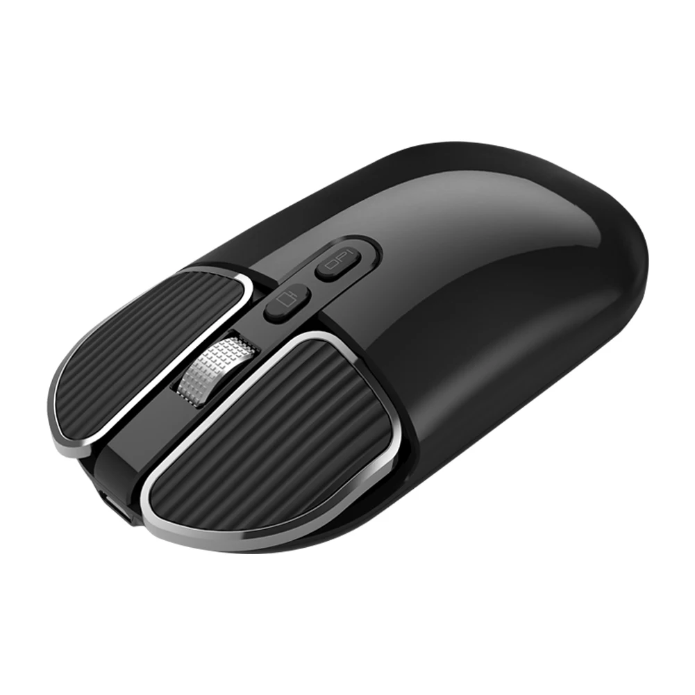 Biroul Notebook Soareci Mouse-Pro Gamer Slim 2.4 GHz Bluetooth Mouse-ul Reîncărcabilă 1600 DPI Reglabil Șoareci fără Fir 1