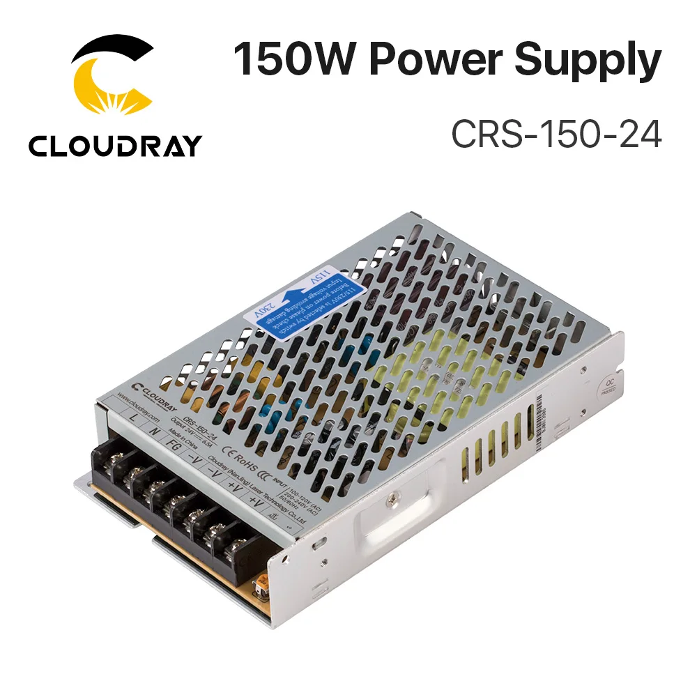 Cloudray CRS-150-24 de Comutare de Transfer de Alimentare 24VDC 6.5 O Ieșire pentru Automatizări Industriale și Imprimantă 3D 1