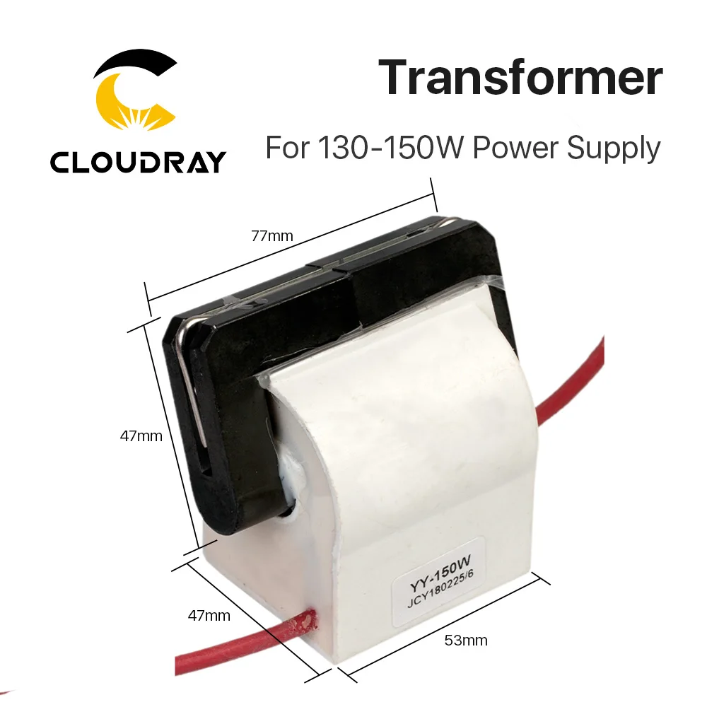 Cloudray de Înaltă Tensiune Flyback Transformator pentru CO2 150W cu Laser de Putere de Aprovizionare 1