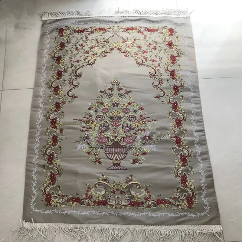 De înaltă calitate brodate cult pătură, rugăciune pătură, rugăciune pătură, pelerinaj Mat Covor în Moschee Musulmană 1