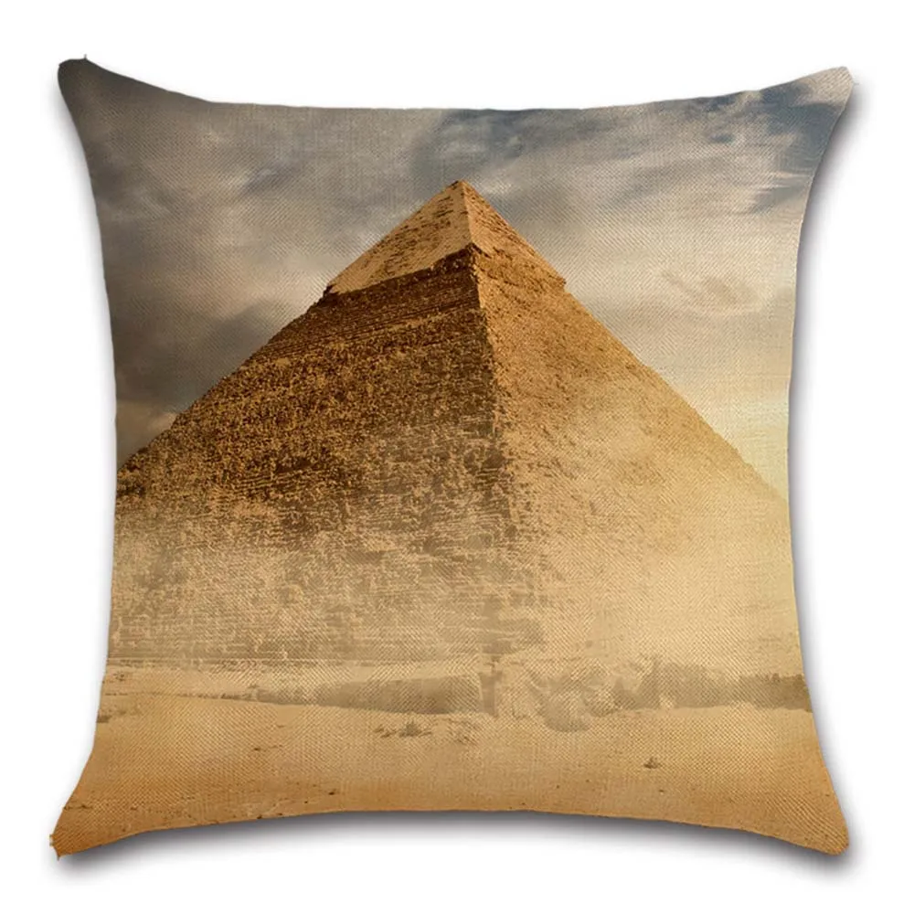 Egiptean Piramida lui Keops vedere față de pernă față de Pernă Scaun scaun canapea decorative pentru casa prietenului copii fata de Decor dormitor cadou 1