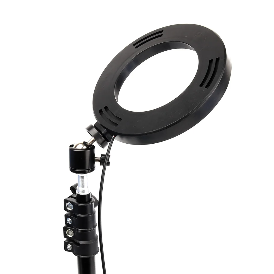 Estompat Inel de LED-uri lampa de Studio de Lumină Inel de Camera Foto Video de Telefon de Lumină Lampă Cu Trepiede Selfie Stick Inel Umple de Lumină 1