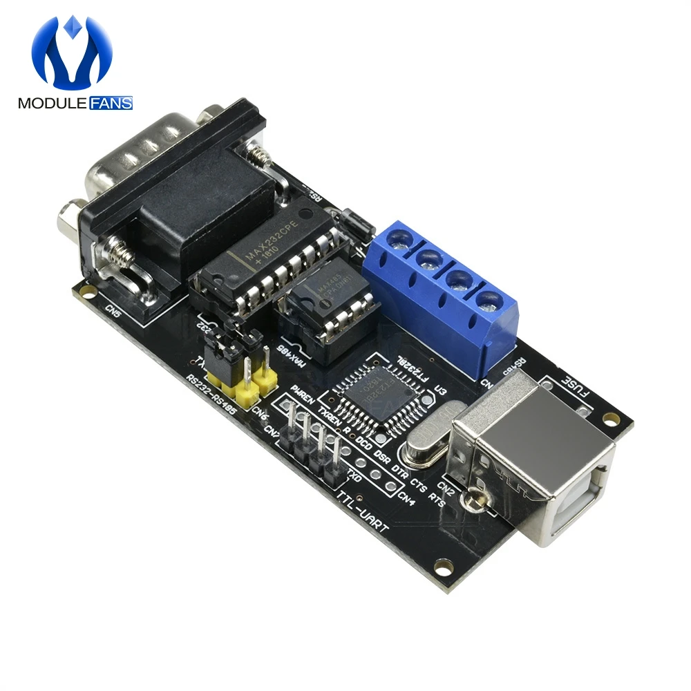 FT232BM/BL FTDI Standard USB la Serial RS232 TTL UART RS485 Convertor Adaptor DB9 Modul Controler de Bord Pentru Arduino 1