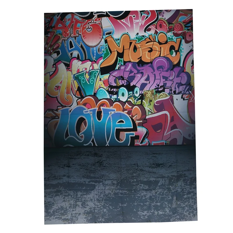MOOL 5x7ft Stil Graffiti Vinil Fotografie Fundal Personalizate de Fundal Fotografie 1