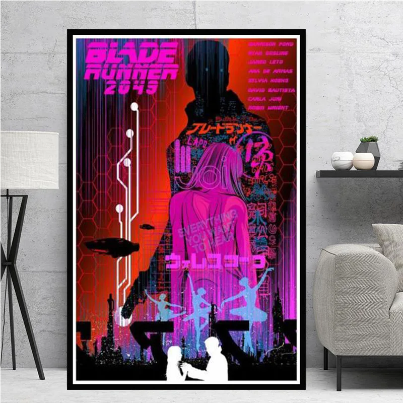 Printuri Personalizate Blade Runner 2049 Film Film Cadou Moderne de benzi Desenate Tablou Canvas Wall Art Poze Decor Acasă obrazy plakat 1