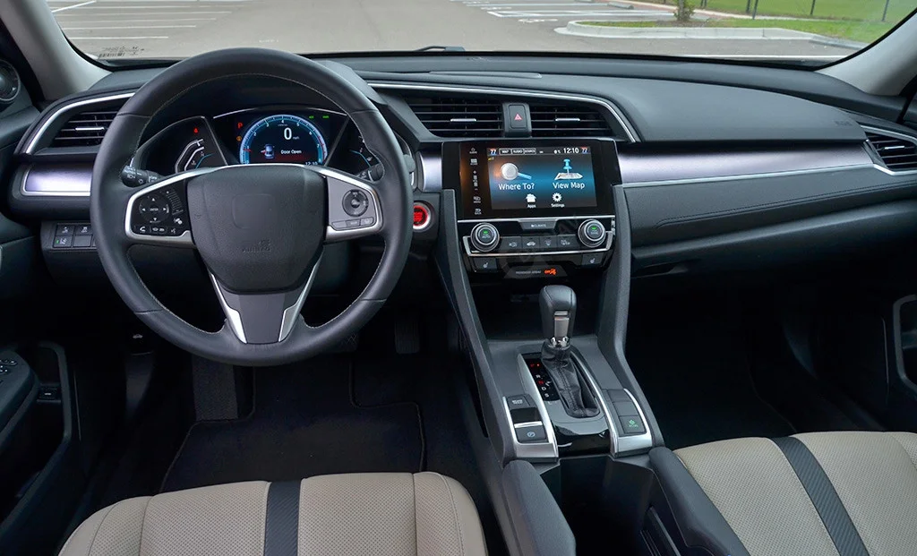 PX6 Verticală a ecranului de 1920*1080 2 Din Android Radio Auto Pentru Honda Civic 2016-2020 Stereo Auto Navigație GPS Multimedia DVD player 1
