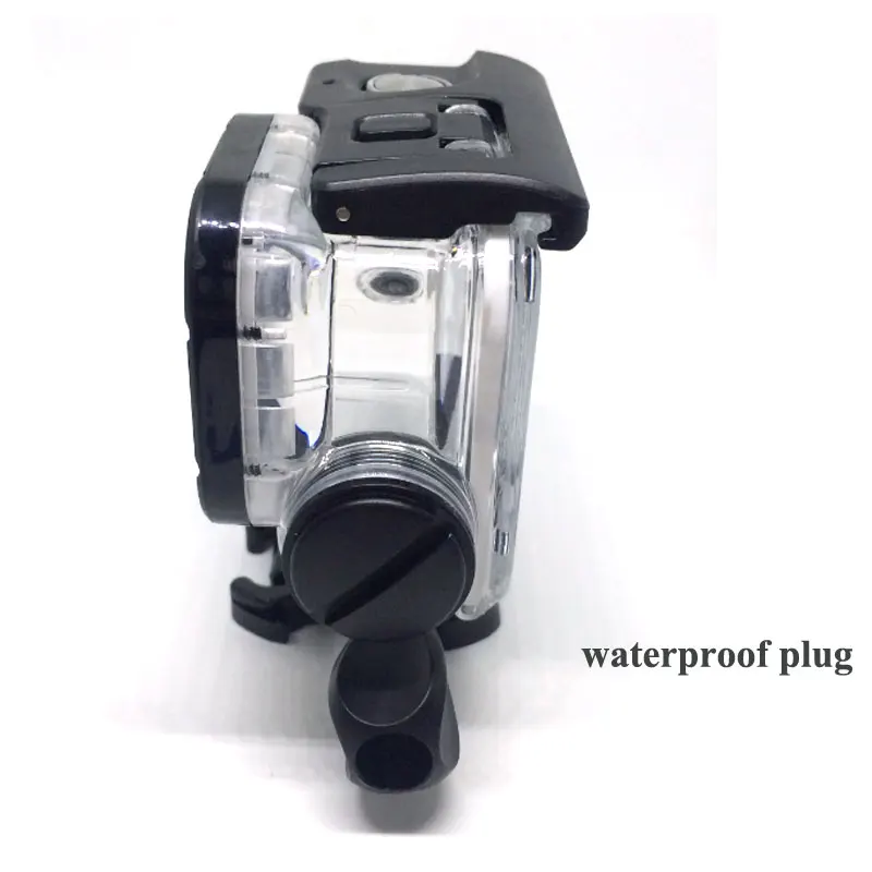 Rezistent la apa de Locuințe Caz cu Motocicleta Încărcător Cablu pentru gopro hero 5/6 negru pentru gopro Accesorii de Încărcare în timp ce de Fotografiere 1