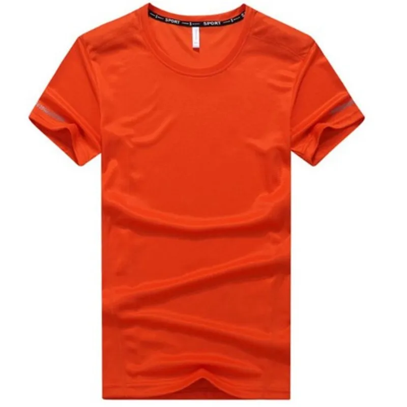 Supersize 7XL 8xl 9xl de Vară pentru Bărbați Respirație Uscare Rapida O-neck T-shirt, Jacheta maneca Scurta partea de Sus și de Moda T-shirt Tricou Sport 1
