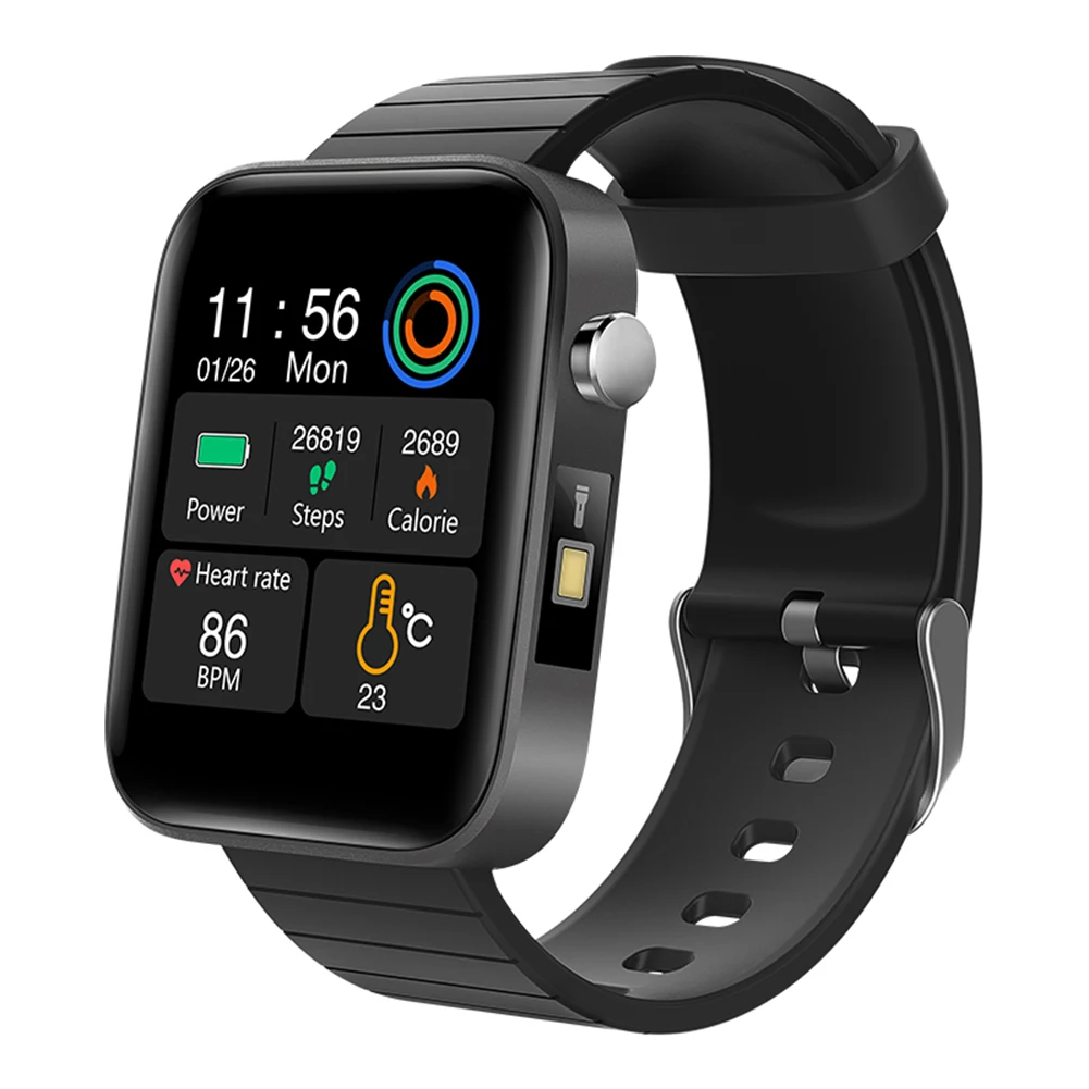 T68 1.54 inch Touch Rata de Inima Memento Sedentar Monitor Somn Brățară Inteligent Monitoare Tensiunii Arteriale Smartwatch 1