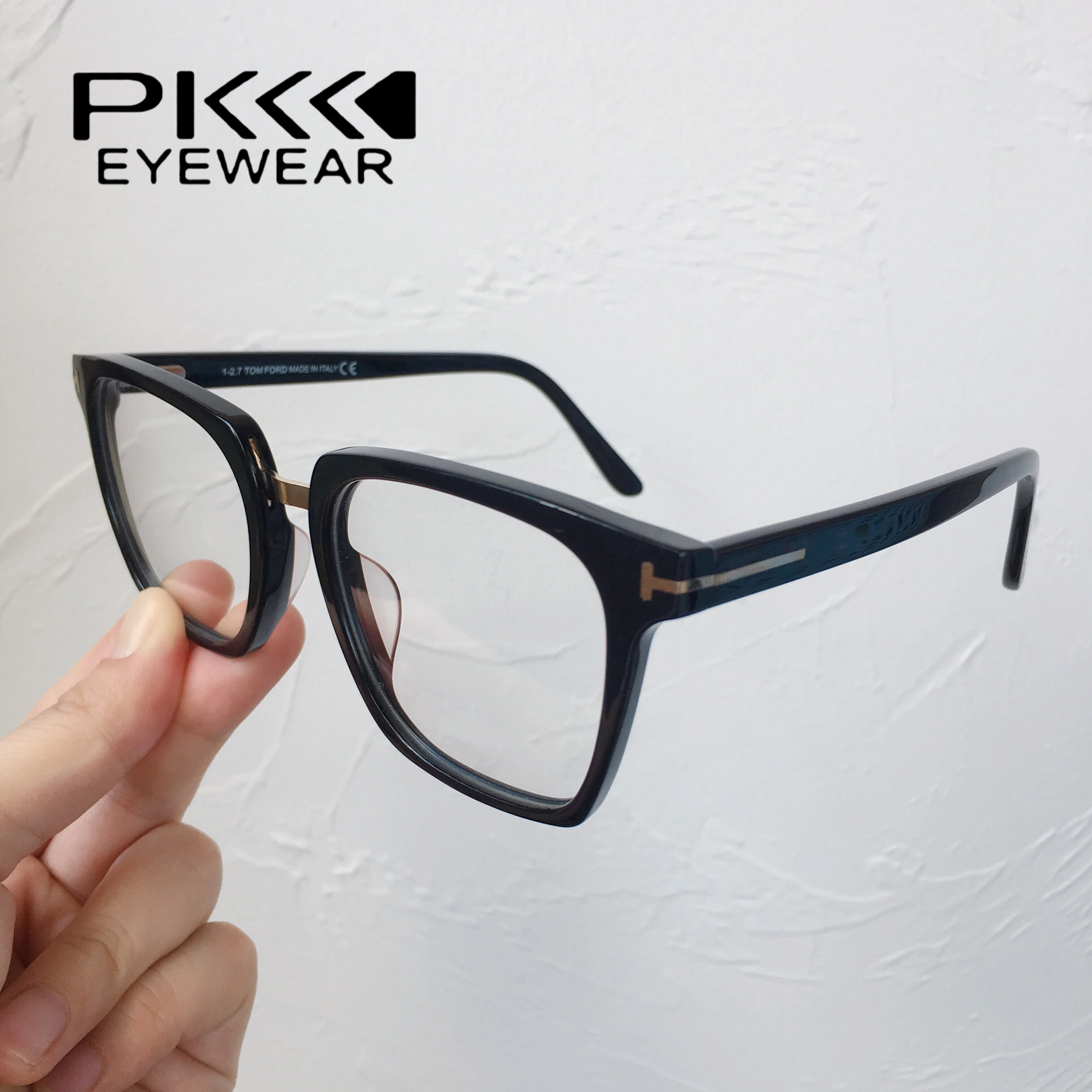 TF5523 TF ochelari pătrat de dimensiuni mari ochelari de lumină albastră pentru rame de ochelari din acetat de prescriptie medicala miopie rame ochelari de vedere 1