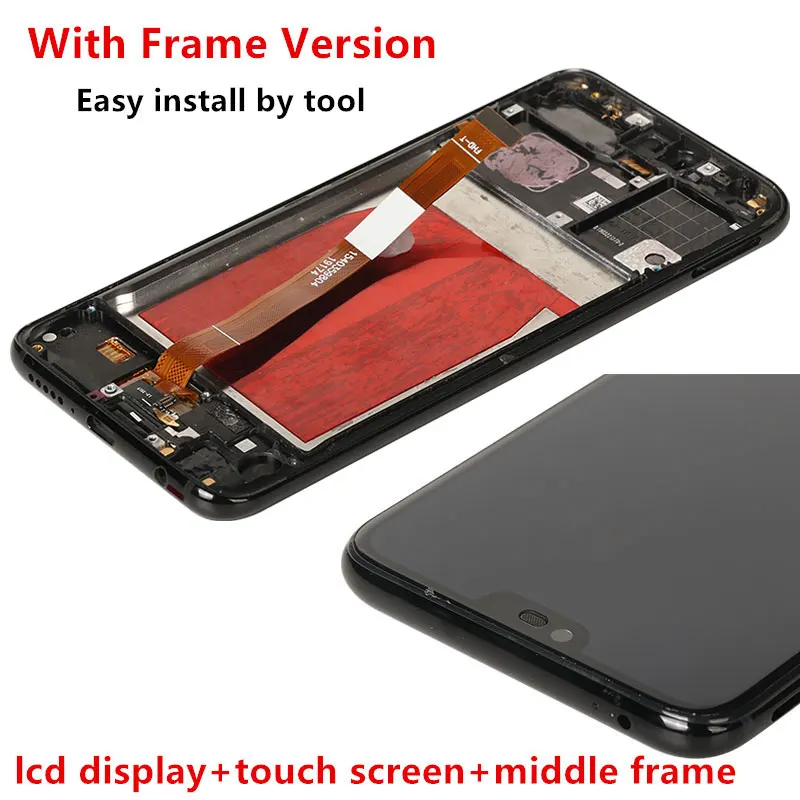 TFT Ecran Pentru Huawei Honor 10 COL-L09 Ecran Lcd Testate Lcd Display+Touch Screen, cu Amprente Pentru Huawei Honor10 COL-L29 1