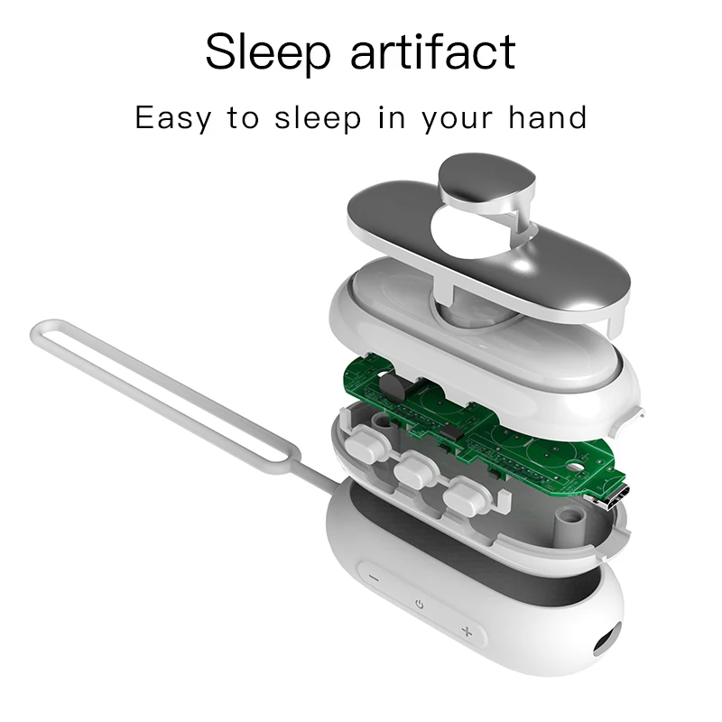 USB de Încărcare Microcurrent Somn Deține Somn Ajutorul Instrument de reducere a Presiunii Somn Dispozitiv Hipnoza Instrument de Masaj și Relaxați-vă 1