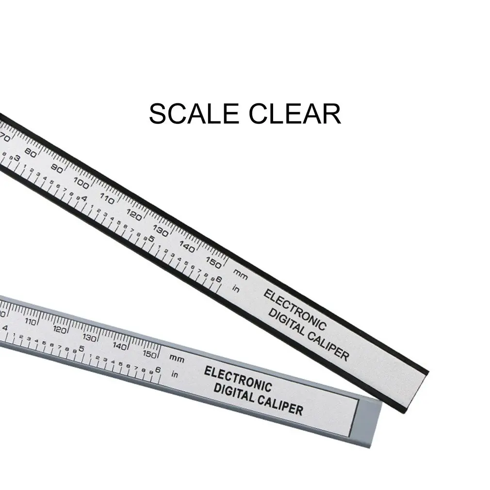 0-150mm LCD 150mm Electronice Digitale Fibra de Carbon Șubler cu Vernier Gauge Micrometru Model de Precizie Șubler cu Vernier 2