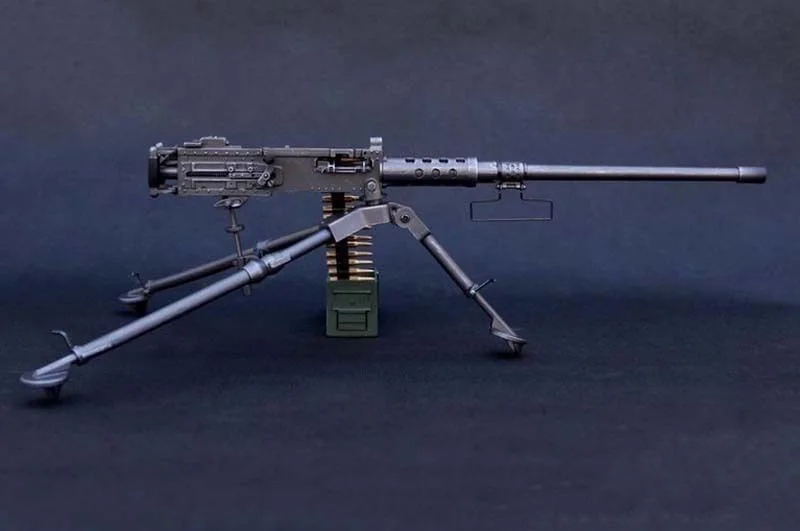 1/6 model la scară armatei SUA Browning M2 mitralieră Cal. .50, M2HB,flexibil armă jucării pentru soldat acțiune figura accesssories 2
