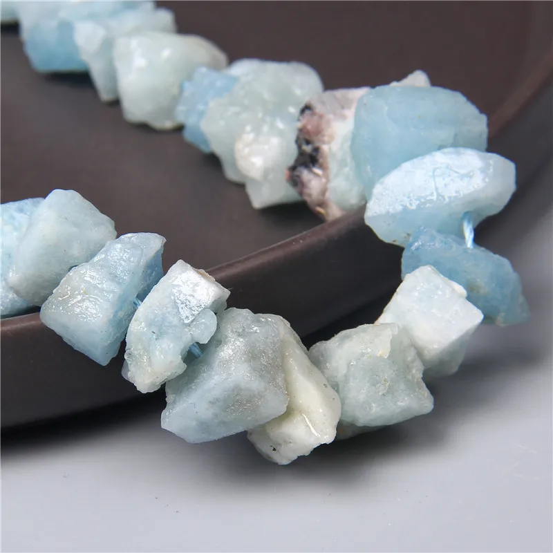 10-13mm Mici Naturală formă neregulată Prime Minerale Margele Piatra Grea de Cuarț Lapis Lazuli Șirag de mărgele Nugget Pentru a Face Bijuterii Pandantiv Colier 2