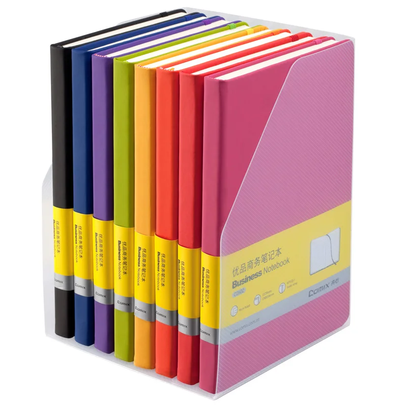 122sheets Notebook îngroșat A5 din piele moale Notepad culoare clar portabil jurnal de carte Scris Tampoane planificatorii de papetărie de Birou 2