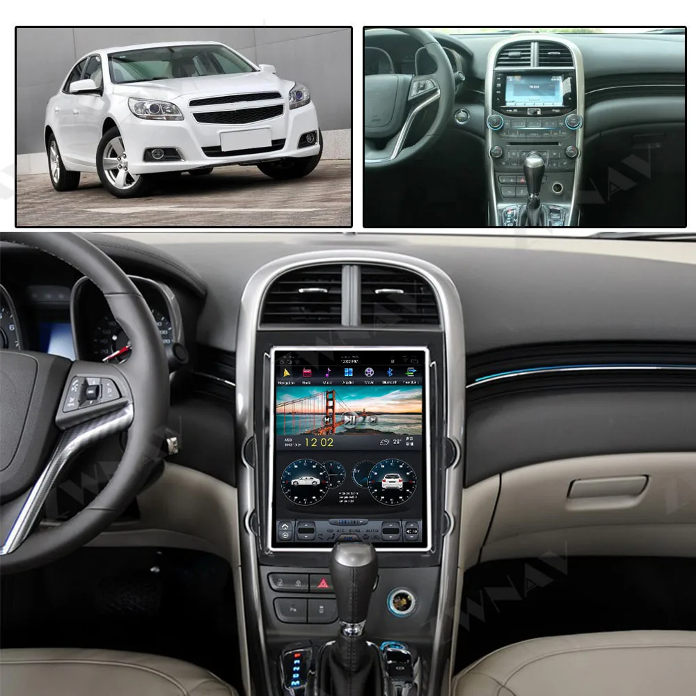128G Tesla Ecran Carplay Pentru 2013 Chevrolet Malibu Jucător Android GPS Navi Auto Audio Stereo Radio Recorder Unitate Cap 2