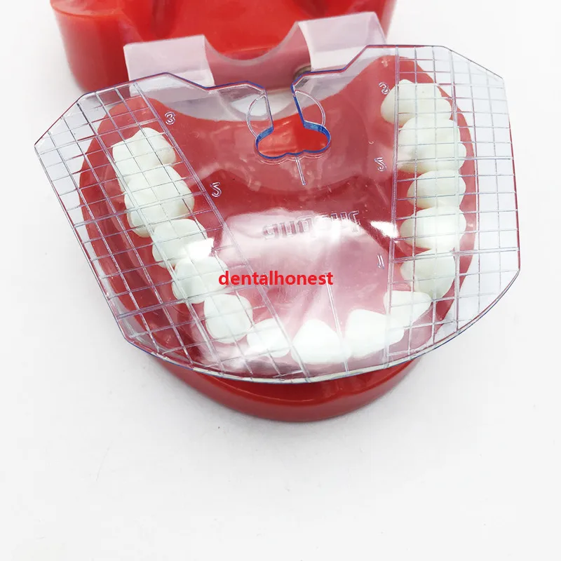 1buc laborator dentar dentar placă de ghidare dinți aranjament pe proteza instrumente dentare dinte 2