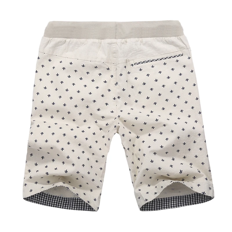 2019 New Sosire Barbati Pantaloni Scurti Din Bumbac Pantaloni Scurți Pentru Bărbați Talie Elastic De Vară Pantaloni Scurți De Plajă Personalizate Imprimate De Înaltă Calitate 2