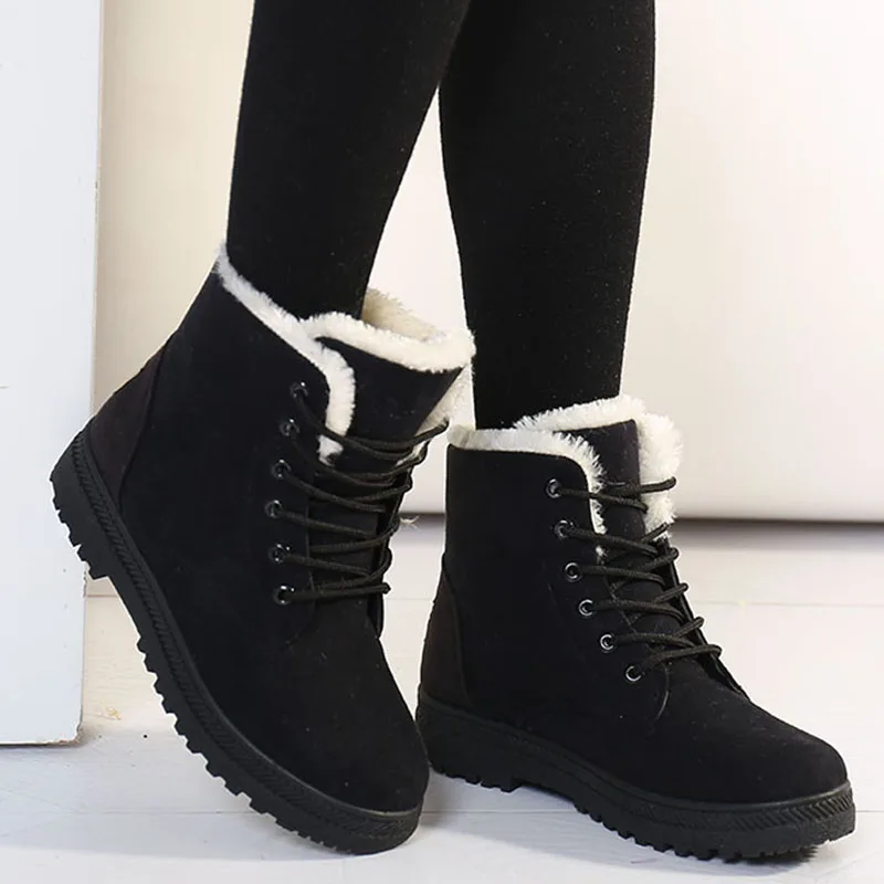 2020 Femei Cizme de Iarna Ține de Cald de sex Feminin Pantofi de Înaltă Calitate Glezna Cizme Pentru Femei Indesata Moda pentru Femei Pantofi 2