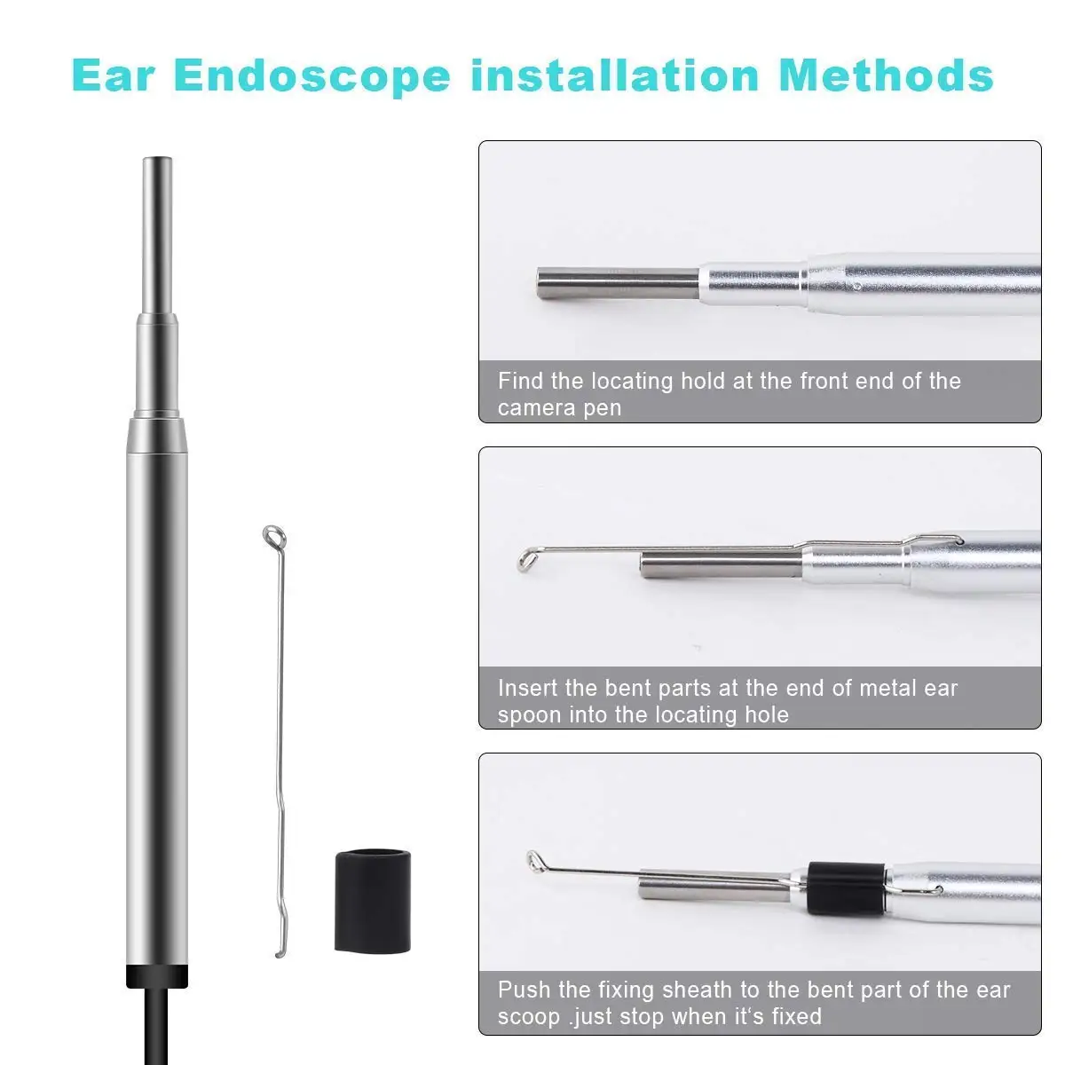 3.9 MM Mini Medicale Endoscop Camera Endoscop USB rezistent la apa, Camera de Inspecție pentru OTG Telefon Android PC Ureche Nas Borescope 2
