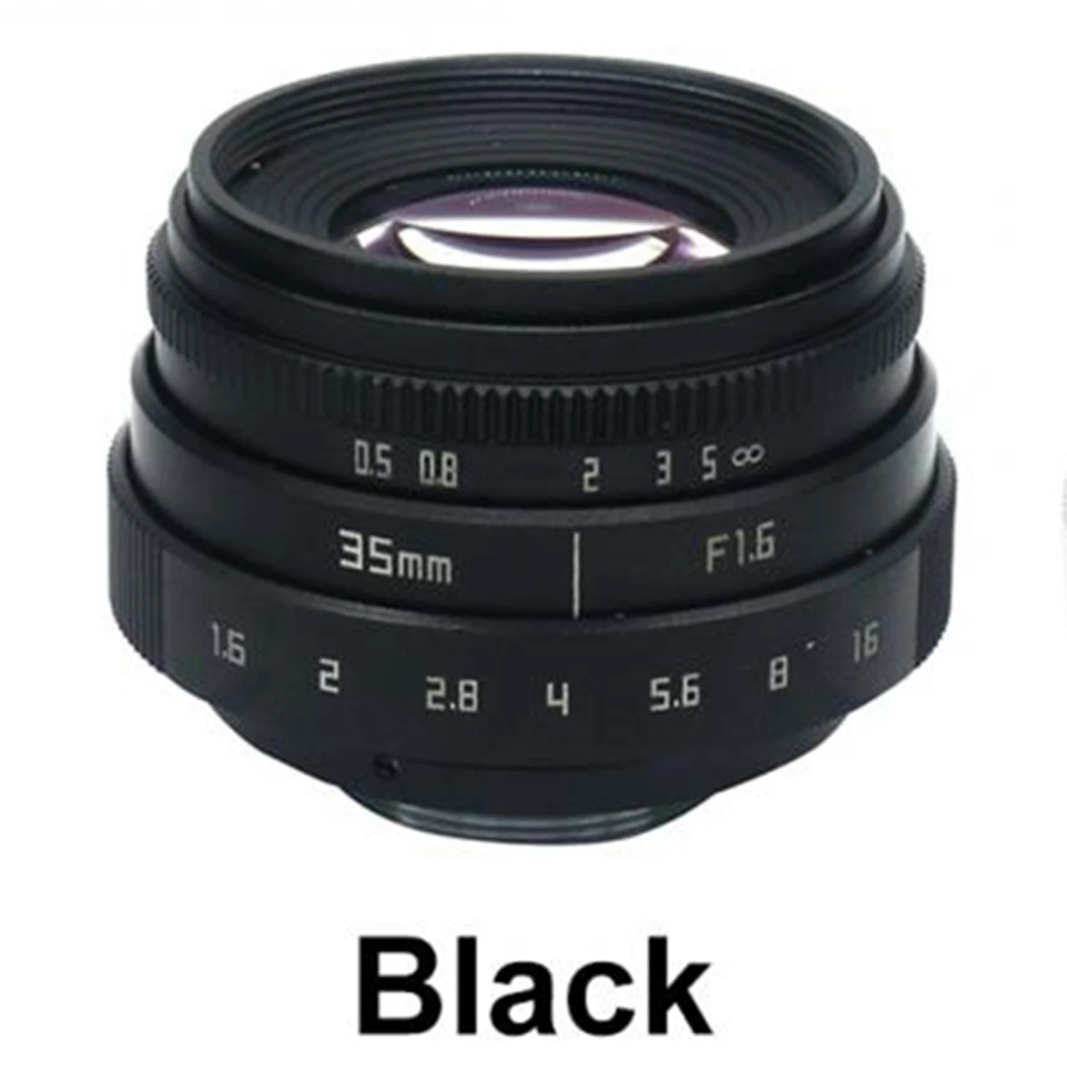 35mm F1.6 C Montură Lentilă aparat de Fotografiat cu Inel Adaptor pentru Sony a7S / a7R / a7 / α6000/ α5100 / α5000 / α3000/ NEX-C3/ NEX-5 2