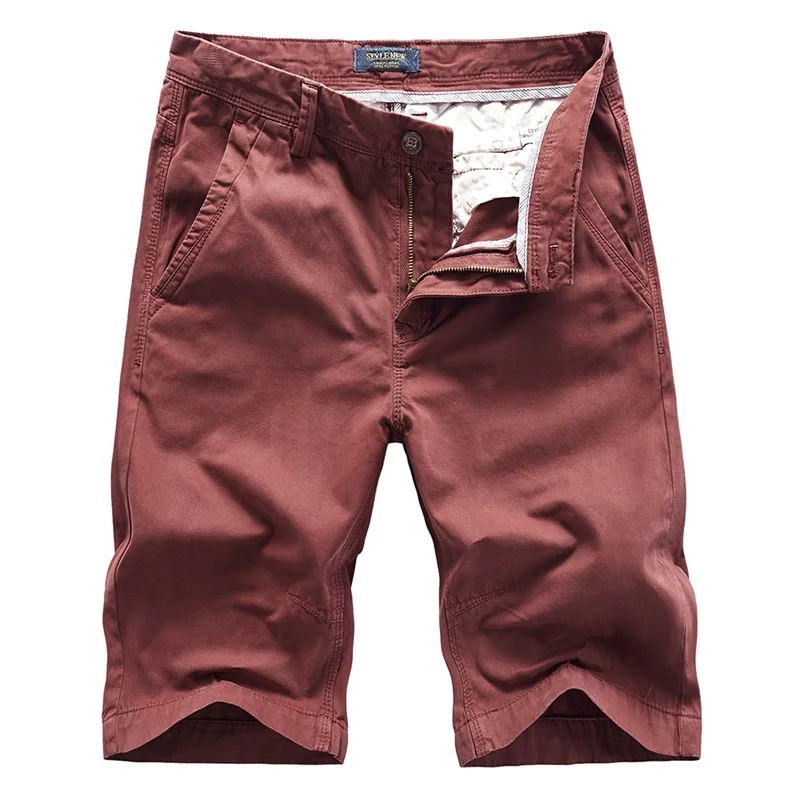 4 Culori pentru Bărbați pantaloni Scurți de Marfă de Vară 2020 Nou Stil Clasic Bumbac Bermude Casual Secțiune Subțire Pantaloni scurti Brand de sex Masculin 2