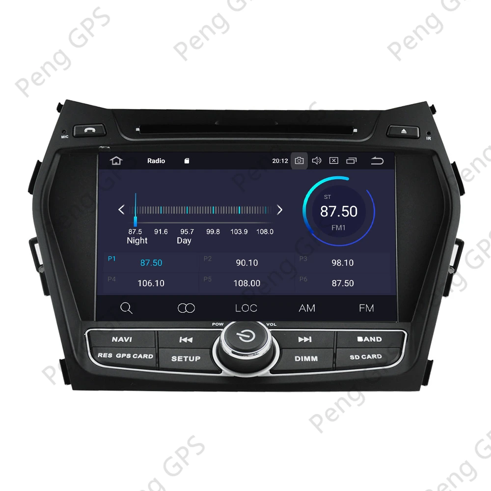 Android 10.0 CD-DVD Player Pentru Hyundai IX45/Sante Fe-2018 Unitate Multimedia Auto Stereo Navigatie GPS Radio Carplay 2