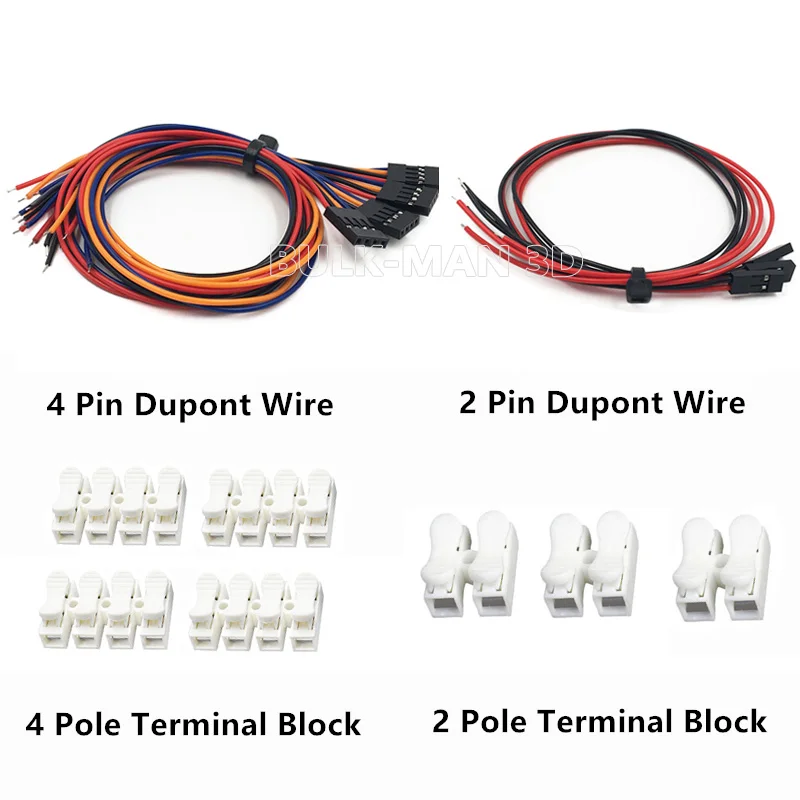 Cablu ecranat + Cablul de Alimentare DC + Sârmă la Sol + Dupont Cablu + Bloc Terminal pentru GRBL controler CNC Mill 2