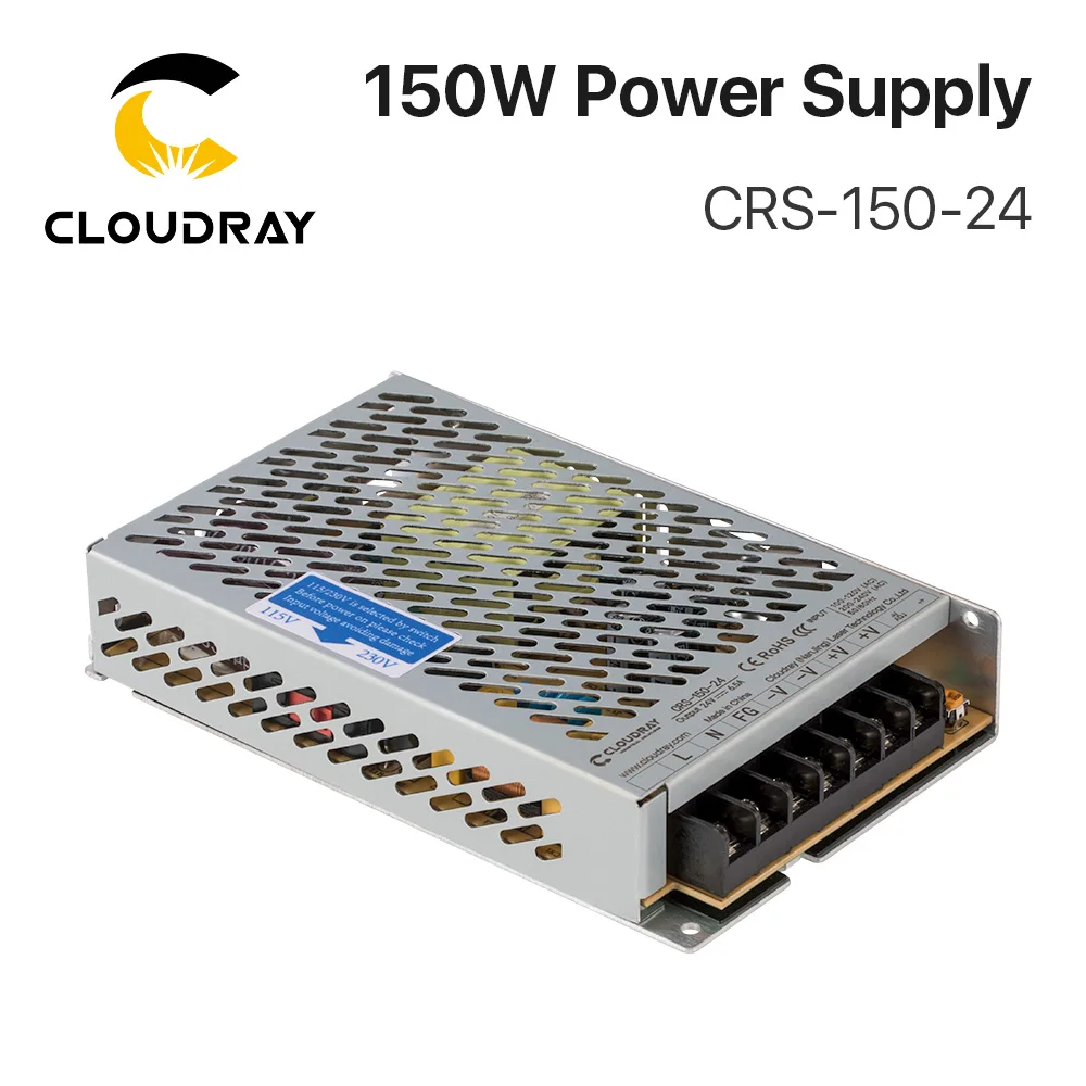 Cloudray CRS-150-24 de Comutare de Transfer de Alimentare 24VDC 6.5 O Ieșire pentru Automatizări Industriale și Imprimantă 3D 2