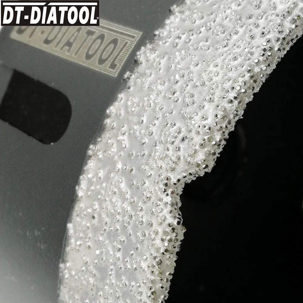 DT-DIATOOL 1 buc Uscat de Calitate Profesională Diamant burghie freză de Foraj biți de bază pentru Porțelan M14 Diametru Filet 80mm 2