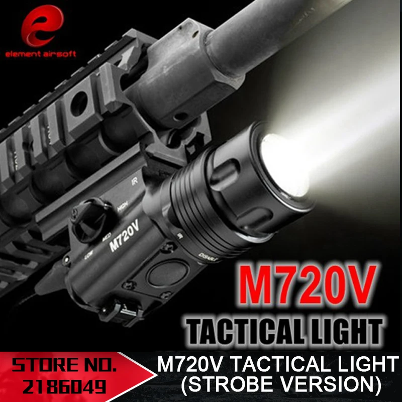 Element de Airsoft SF M720V Lumina Strobe Versiune de Comutare Rapidă Detasabila LED Armă de Lumină Tactice Lumina Laser EX273 2