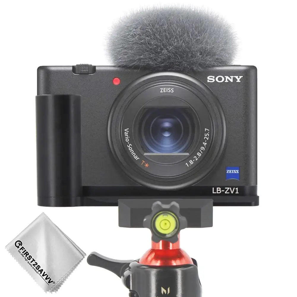 Eliberare rapidă L Placa Suport Suportul de Prindere de Mână pentru Sony ZV1 Camera Arca-Swiss Standard Partea de Montare Placă 2