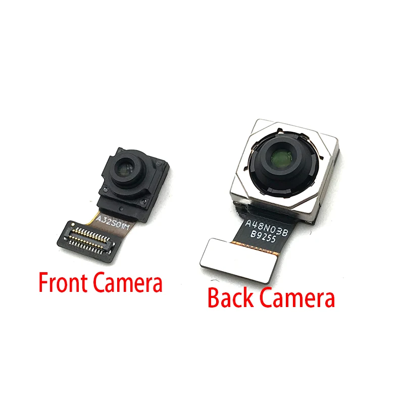 Fața Principală Spate aparat de Fotografiat din Spate Flex Cablul Modulului de Panglică Pentru Xiaomi Mi A3 MiA3 / CC 9e CC9e Fata Spate Camera 2