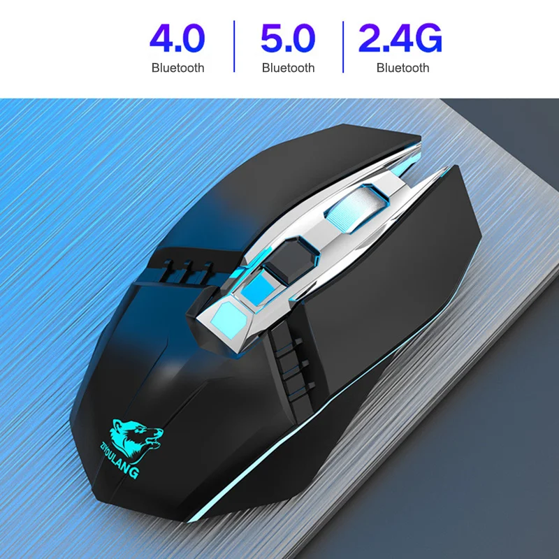High-end Optical Mouse de Gaming Profesionist de Joc fără Fir Mouse-ul Reîncărcabile LED Șoareci Optice Pentru PC 2