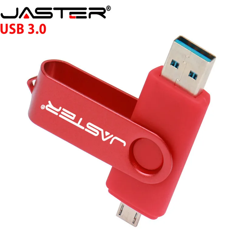JASTER OTG USB 3.0 pentru telefonul Mobil android hot de moda Multicolor rotație OTG 4GB/8GB/16GB/32GB/64GB de memorie stick 2