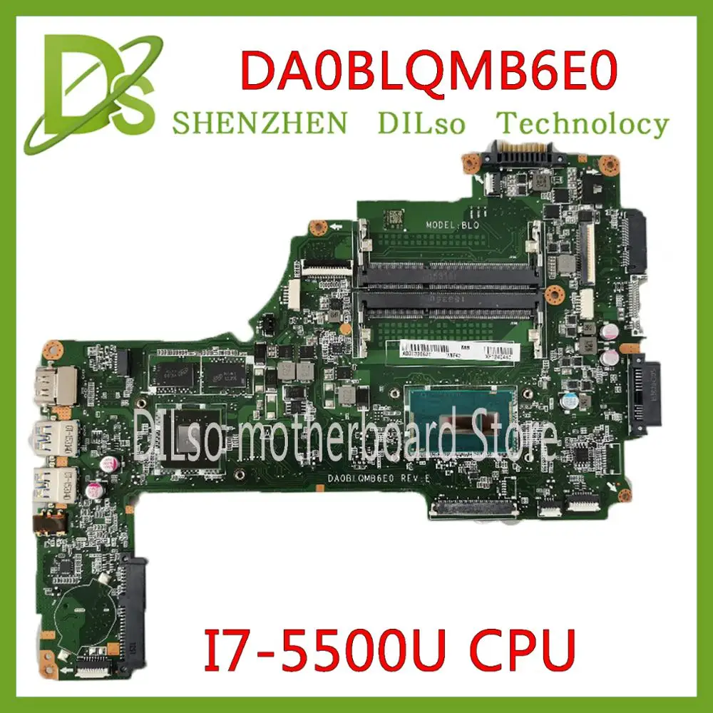 KEFU DA0BLQMB6E0 REV:E Pentru Toshiba Satellite C55, S55 C55-C L50-C Placa de baza I7-5500u A000388620 munca original 2