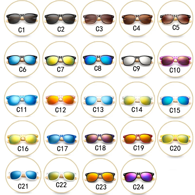 Lemn ochelari de Soare Barbati Femei Piața de Bambus pentru Femei pentru Femei pentru Bărbați Oglindă Ochelari de Soare Oversize Retro De Sol Masculino Manual 2